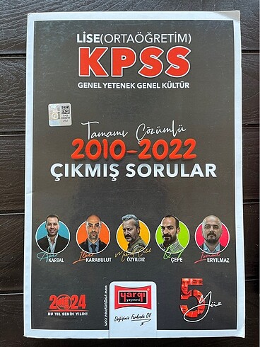 Kpss ortaöğretim lise çıkmış sorular kitabı