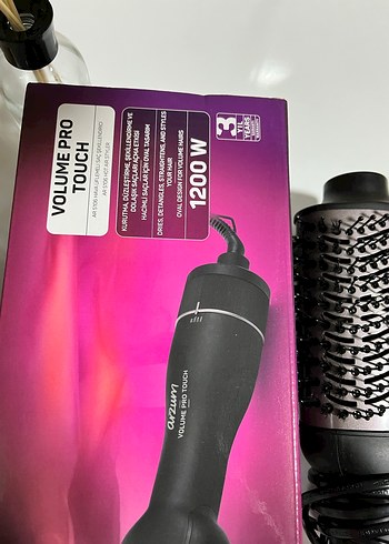 Siyah Saç Şekillendirici Düzleştirici - Görsel 3