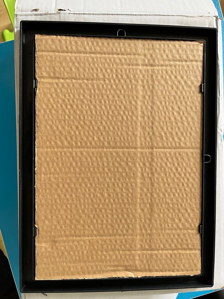 2 Adet Siyah A4 PVC Koruma Çerçevesi - Görsel 3