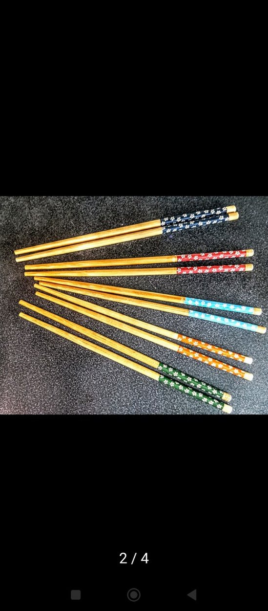 Çin-Japon Yemek Çubuklar - Görsel 2