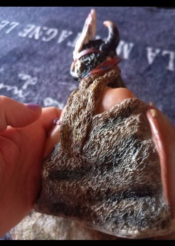 Kabile Kızılderili Figürü - Camel Renk - Görsel 4