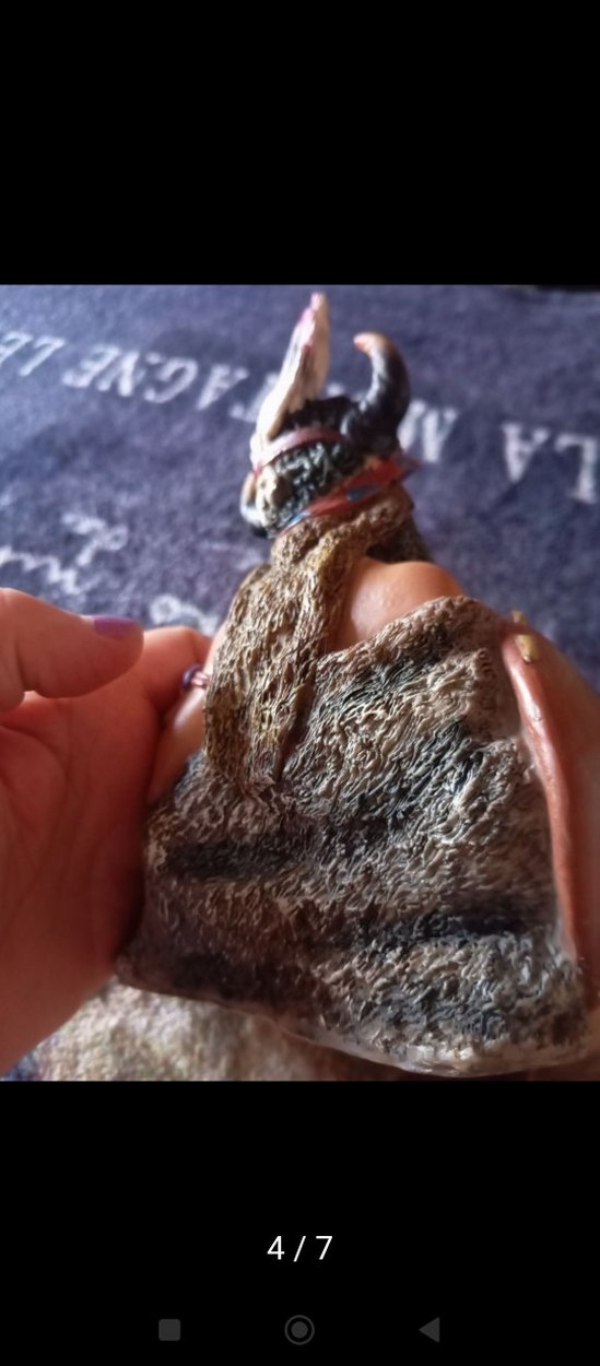 Kabile Kızılderili Figürü - Camel Renk - Görsel 4