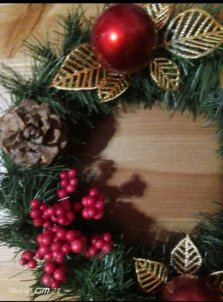 Renkli Yılbaşı Kapı Çelengi - Görsel 3