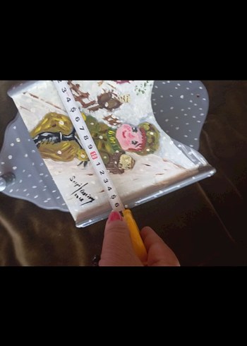 El Boyama Ahşap Posta Kutusu - Görsel 7