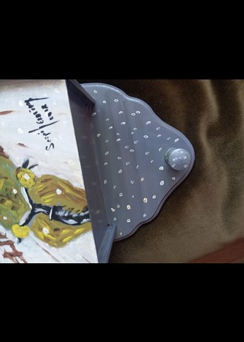 El Boyama Ahşap Posta Kutusu - Görsel 5