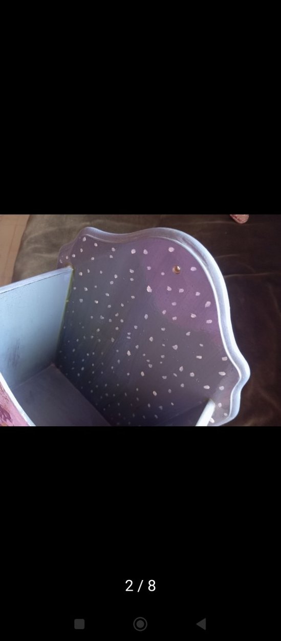 El Boyama Ahşap Posta Kutusu - Görsel 2