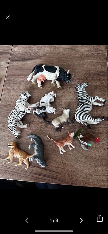  Beden Renk Schleich zürafa bullykand keçi