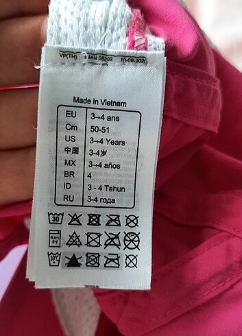 Decathlon Uv korumalı kız çocuk şapka 