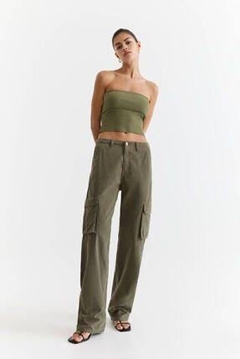 PULL AND BEAR kargo pantolon