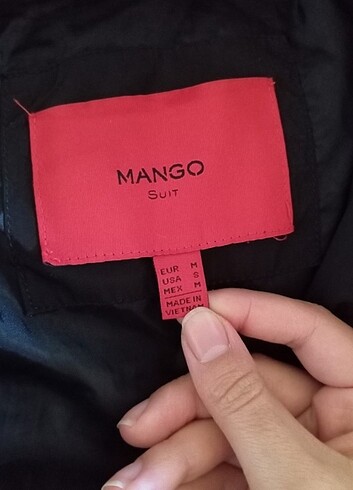 Mango şişme mont - Görsel 2