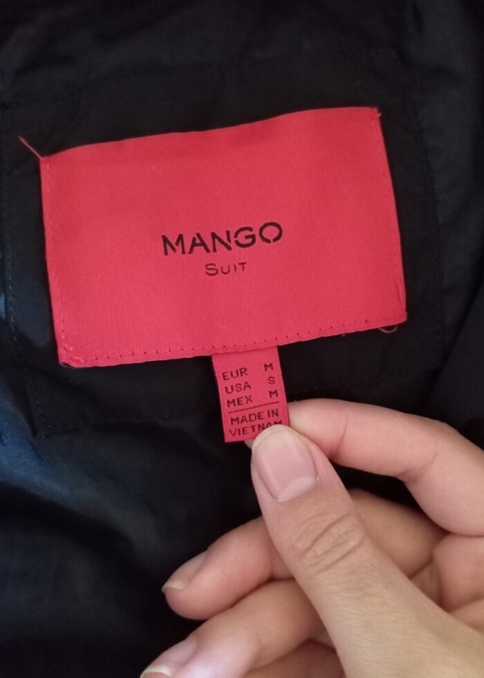 Mango şişme mont  - Görsel 2