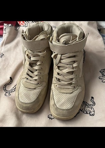 Zara Zara Kadın Street Wear Spor yüksel bilekli boğazlı Ayakkabı