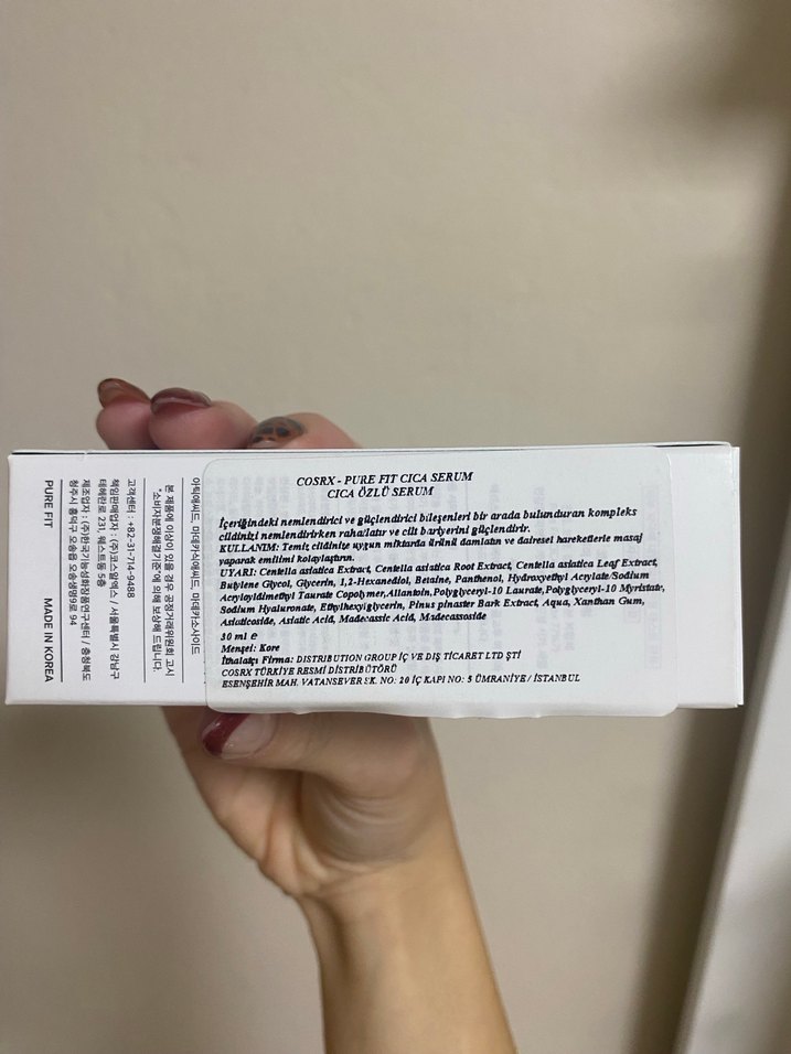 COSRX Cica Onarıcı Serum - Görsel 3