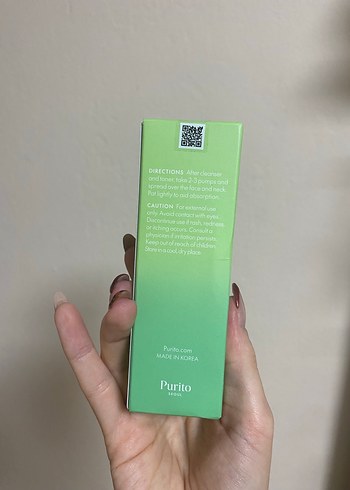  Beden Renk Purito Centella Serum