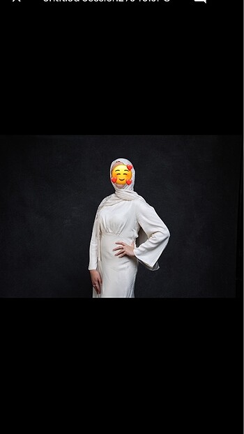 l Beden ekru saten tesettür abiye l beden trendyolmilla nikah elbisesi