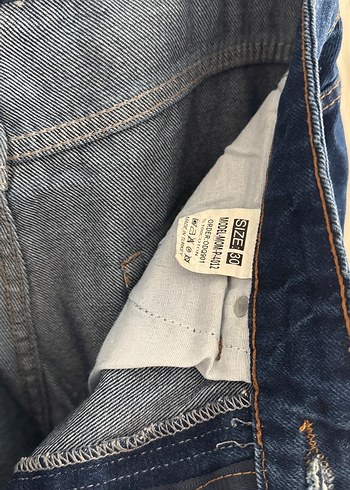 Kadın Lacivert   Mom 
Denim Pantolon - Görsel 2