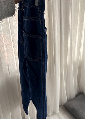 Kadın Lacivert   Mom 
Denim Pantolon - Görsel 11