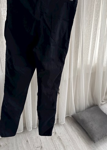 Siyah Dar Kesim Midi Jean - Görsel 4