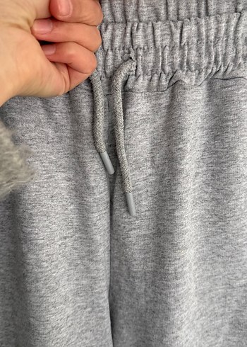 Gri Rahat Kesim Kadın Eşofman Altı - Görsel 4