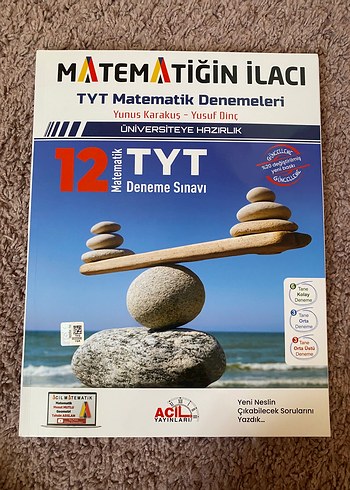Matematiğin ilacı 12 adet tyt matematik deneme