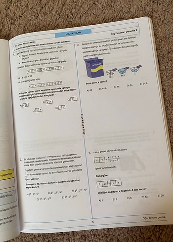 Matematiğin ilacı 12 adet tyt matematik deneme