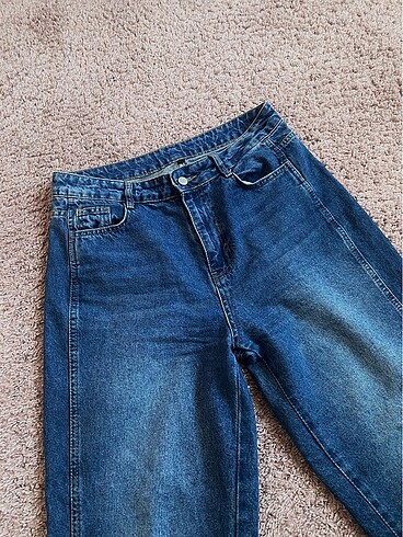 42 Beden mavi Renk Trendyol wide leg jeans mavi
