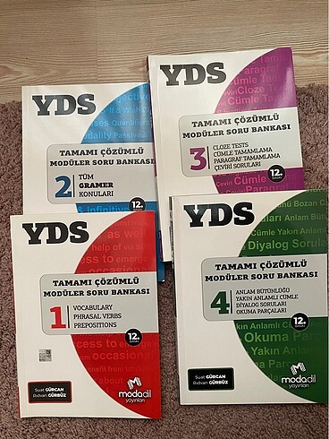Modadil tamamı çözümlü modüler soru bankası ydt