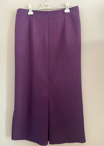 Mor Uzun Kadın Etek - Görsel 4