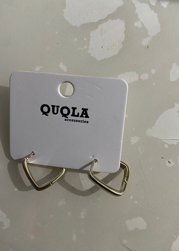 Kadın dikdörtgen Çelik küpe gold - Görsel 6