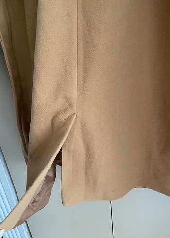 Kadın camel kaşe Kaban - Görsel 7