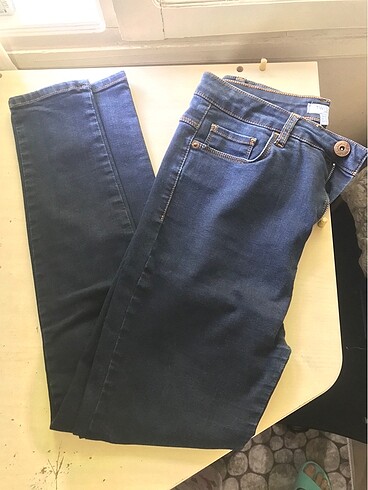 40 Beden twist dar paça ligralı pantolon