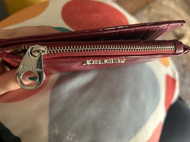 Beden bordo Renk Stradivarius kadın cüzdan