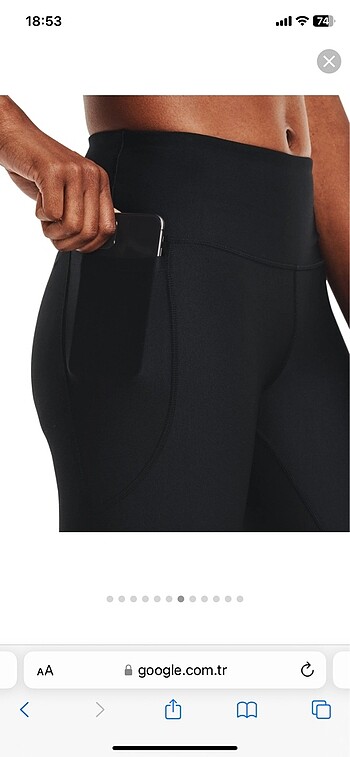 m Beden siyah Renk Under armour tayt