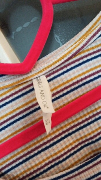 Yazlık penye elbise  - Görsel 4