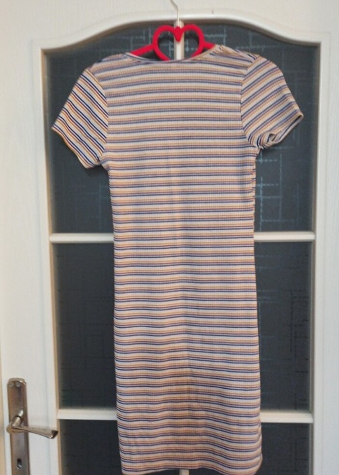 Yazlık penye elbise  - Görsel 5