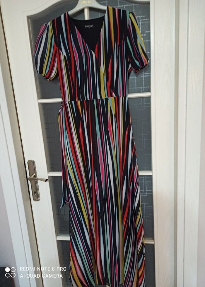 Yazlık uzun elbise - Görsel 3