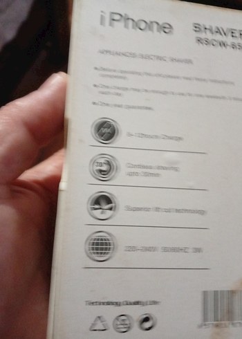 iPone marka traş makinesi - Görsel 14