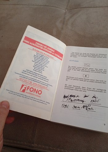 Almanca-Türkçe El Kitabı ve Sözlük Seti - Görsel 3