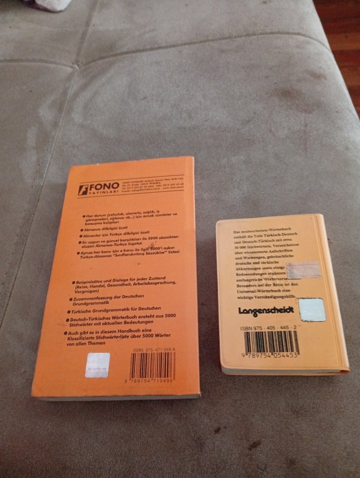 Almanca-Türkçe El Kitabı ve Sözlük Seti - Görsel 4