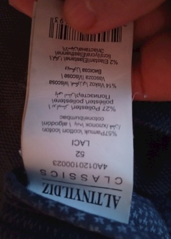 altınyıldız erkek pantalon - Görsel 6