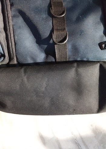 Siyah Erkek Sırt Çantası, Tokalı, Biker Tarzı - Görsel 10