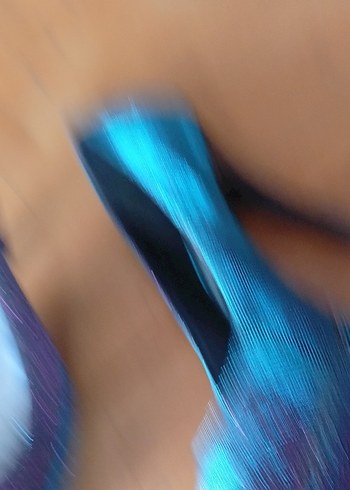 Mor Simli Dolgu Topuklu Kadın Stiletto - Görsel 12