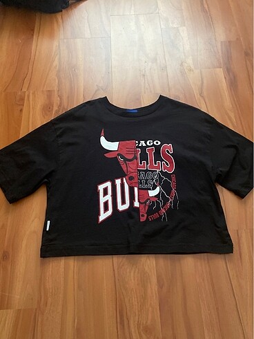 Siyah Bulls tişört