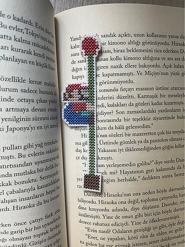 Tasarımcı Mario kitap ayracı