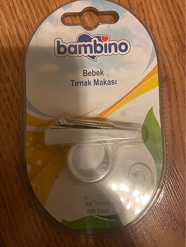  Beden Bambino Bebek Tırnak Makası