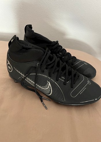 Erkek Siyah Spor Ayakkabı Velcro Bantlı - Görsel 2