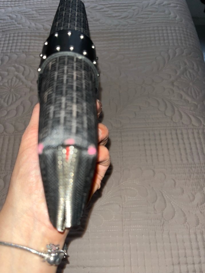 Hotiç Tokalı Siyah Deri Gotik Kadın Cüzdanı - Görsel 4