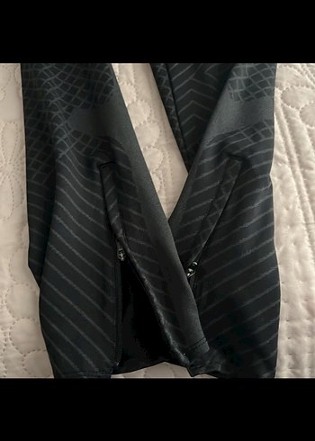 Erkek Siyah Fermuarlı Spor Eşofman Altı - Görsel 2