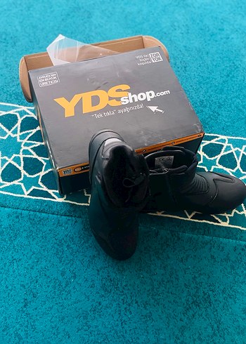 Erkek Siyah Biker Botlar Tokalı - Görsel 2