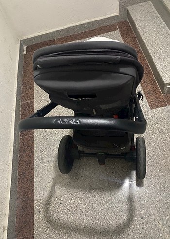 Gri Siyah Bebek Arabası - Görsel 3